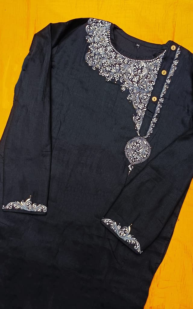 Black panjabi